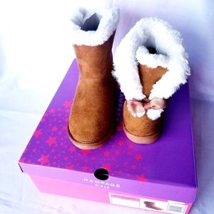 Rampage Girl's Gilah Faux Fur Booties